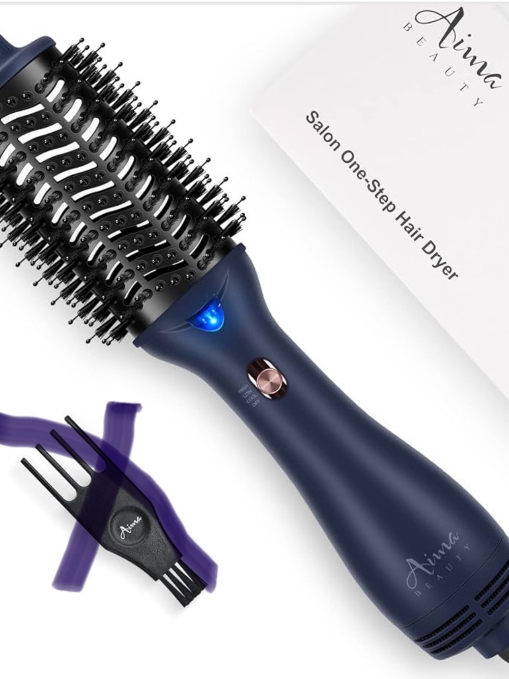 Amia Beauty One Step Volumizer 2.3”